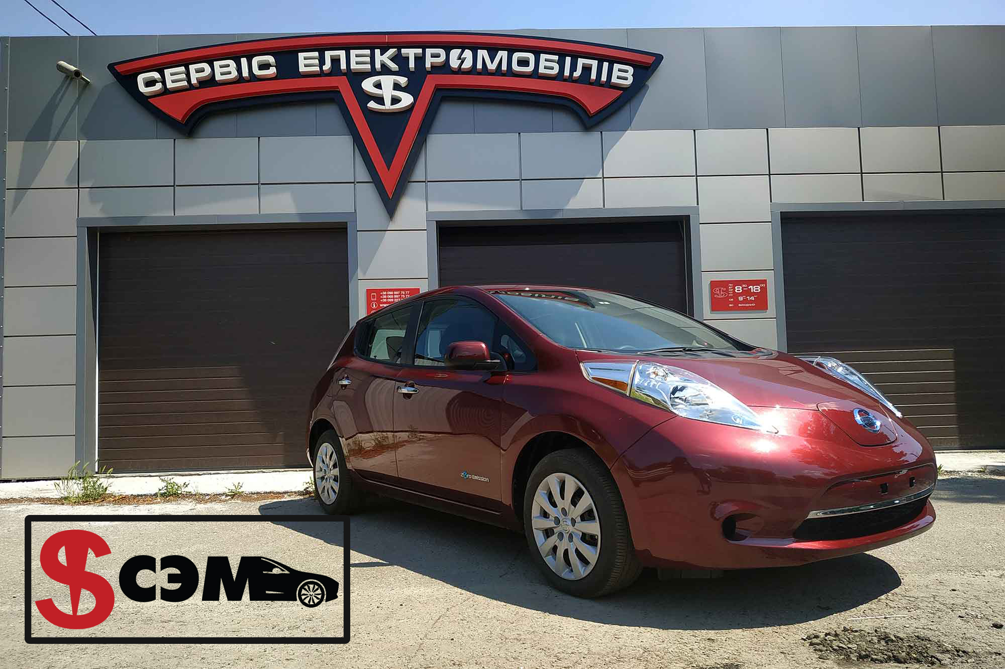 Nissan Leafe S в Кременчуге
